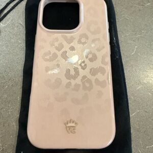 Velvet Caviar Blush Leopard Phone Case